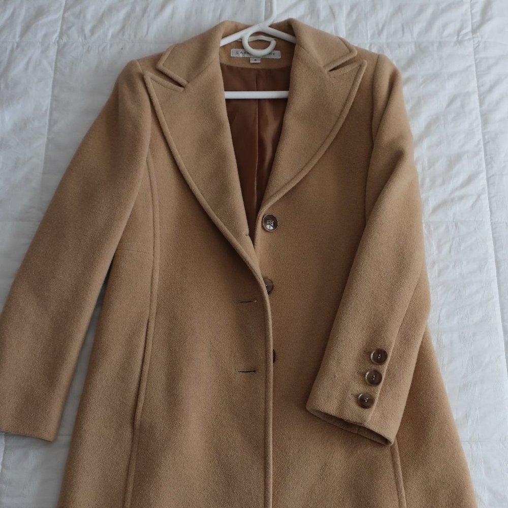 Larry Levine Camel Hair Coat